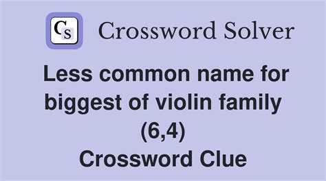 less common crossword clue